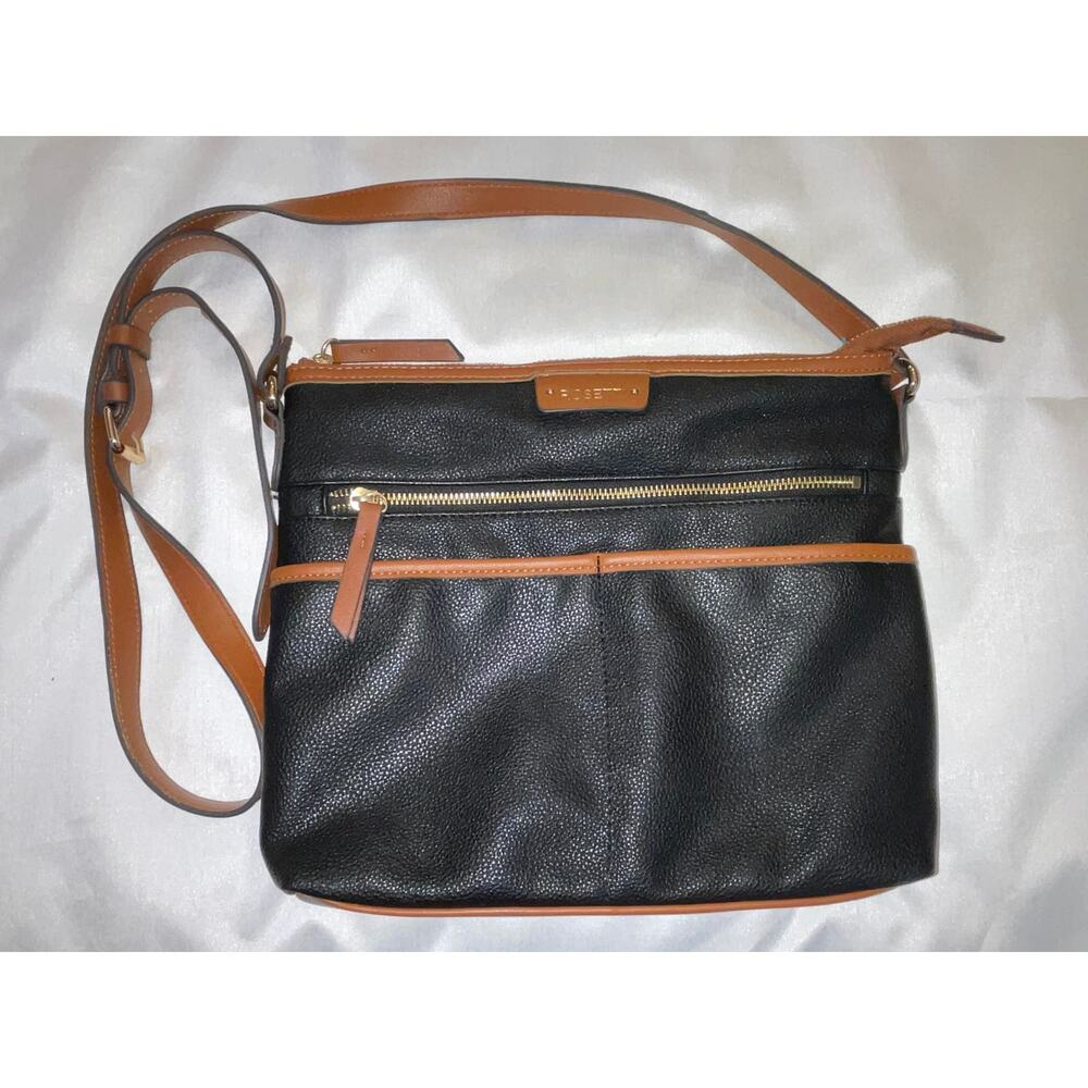 Rosetti Purse in Black Vegan Leather - Lots of Pockets!